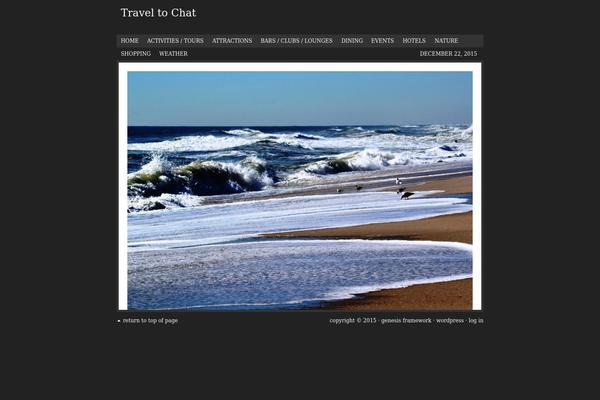 Landscape theme site design template sample