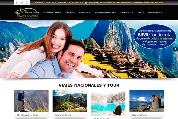traveltoperusite.com site used Traveltoperusite
