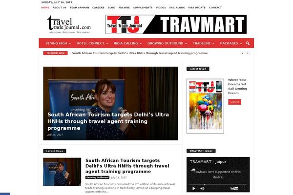 NewsMag theme site design template sample