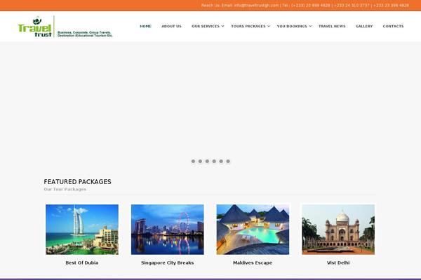 Site using Astra-sites plugin