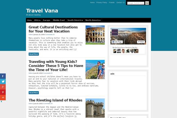 Wp-prosper-prem theme site design template sample