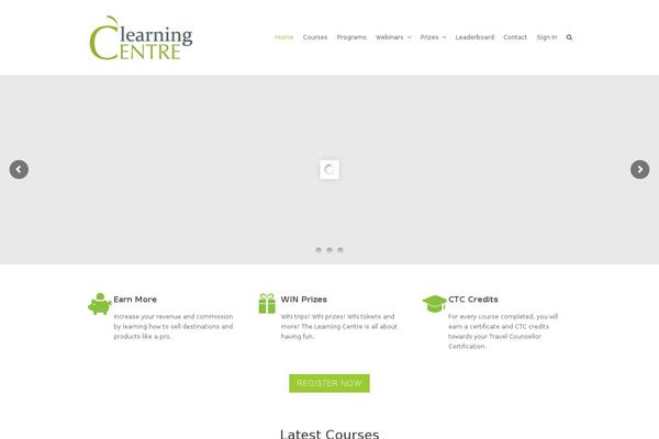 Total Child theme site design template sample