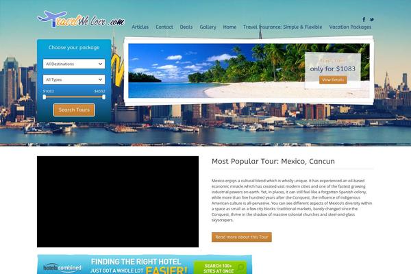 travelwelove.com site used Midway