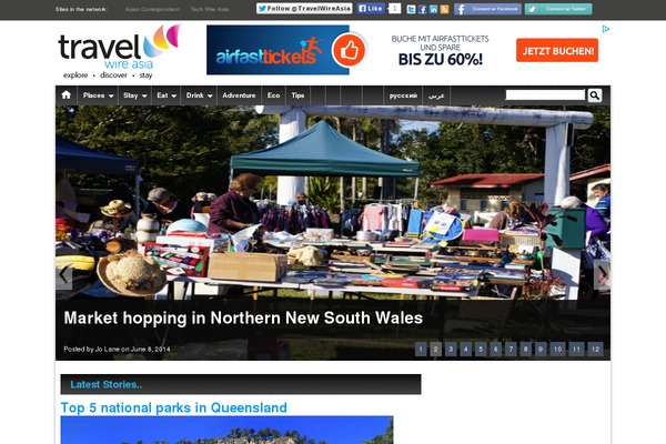 travelwireasia.com site used Correspondent