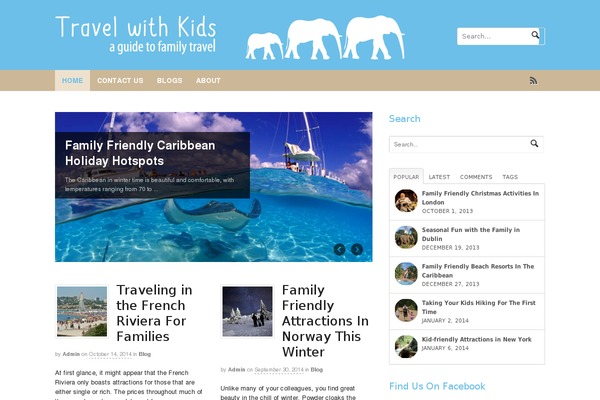 Site using Digg Digg plugin