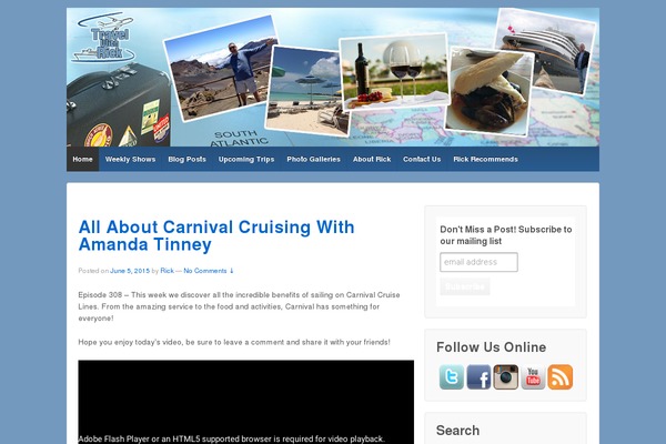 Site using Lightbox CSS3 plugin