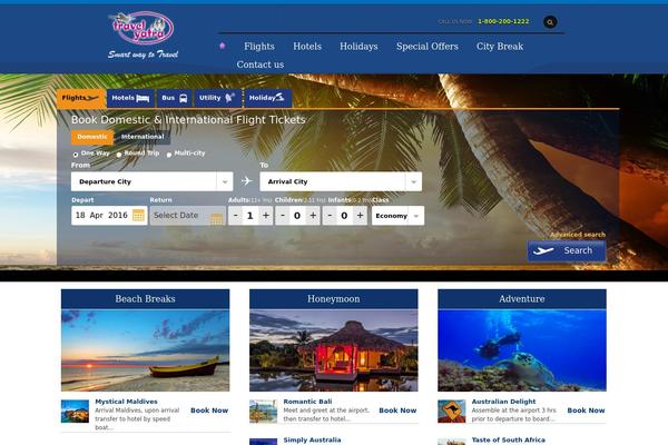 Voyage Parent theme site design template sample