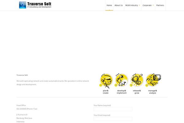 PRO Business theme site design template sample