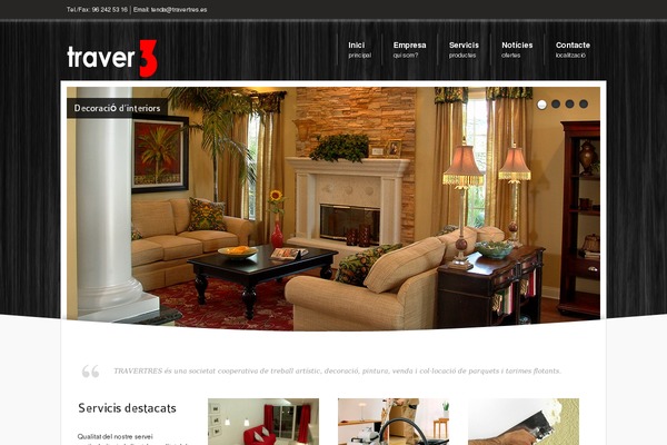 Ovid theme site design template sample