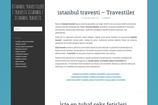 Flat theme site design template sample