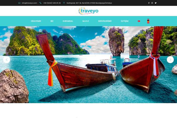 SetSail theme site design template sample