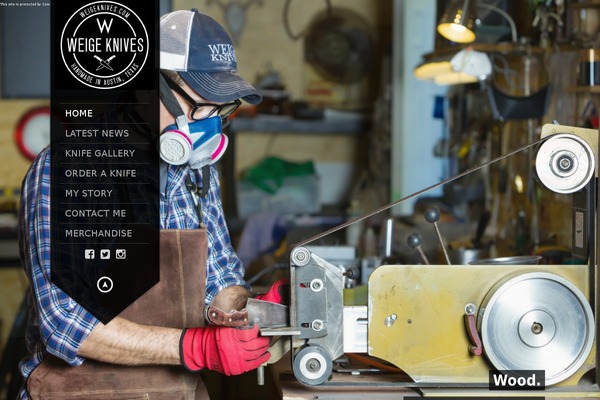 King Size theme site design template sample