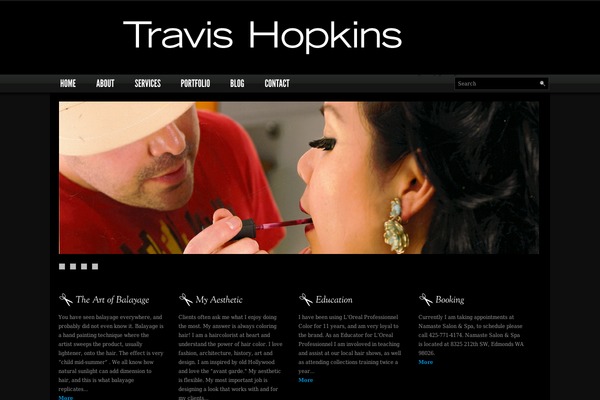 Los_angeles theme site design template sample