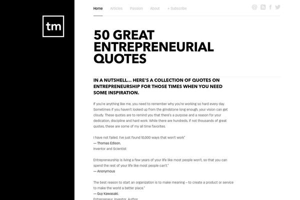 travis theme websites examples