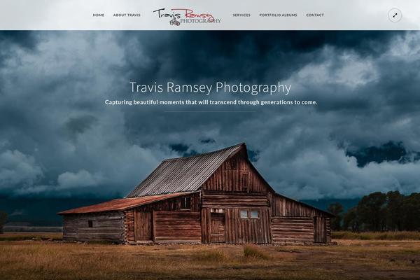 Kinetika theme site design template sample