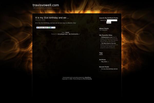 Inferno-mf theme site design template sample