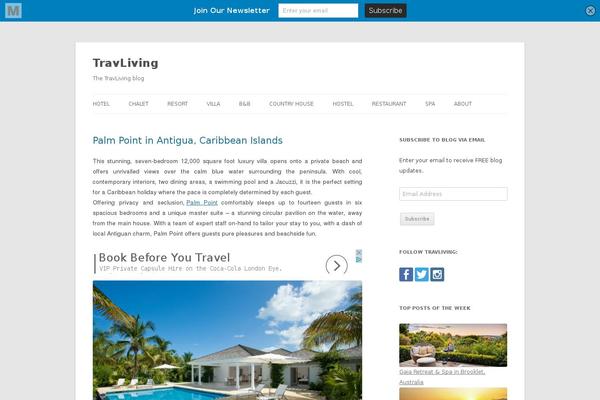 Site using Footer Putter plugin