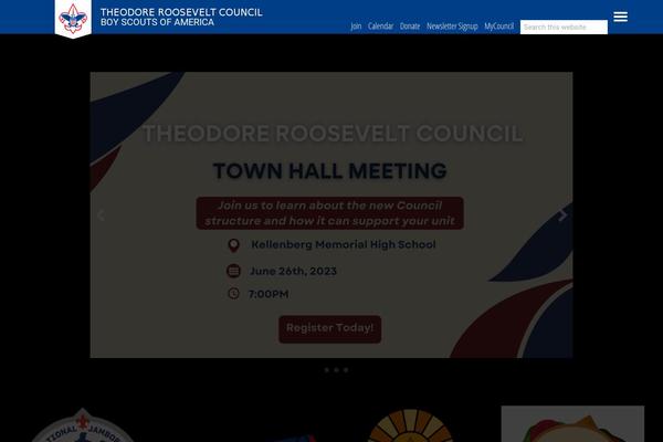 Site using Councilware plugin