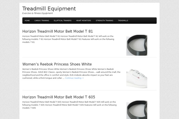 Tiga theme site design template sample