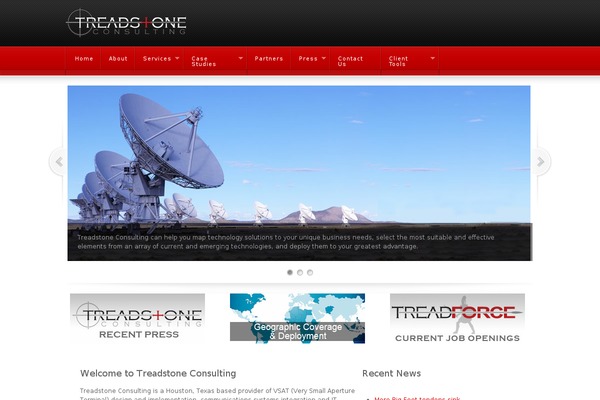 Stealth theme site design template sample