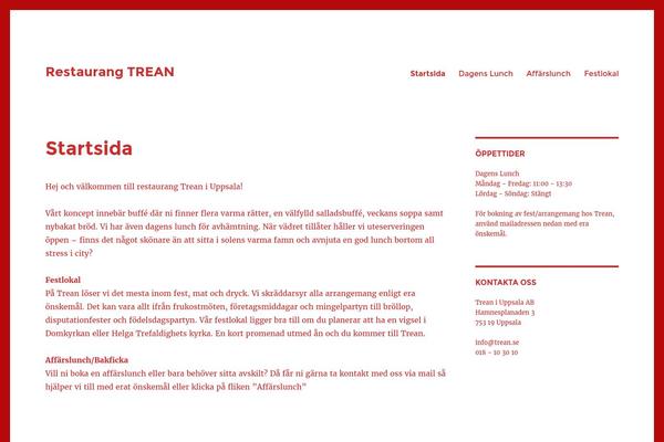 Gusteau theme site design template sample