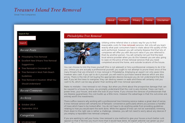 treasureislandcaching.com site used CW Red