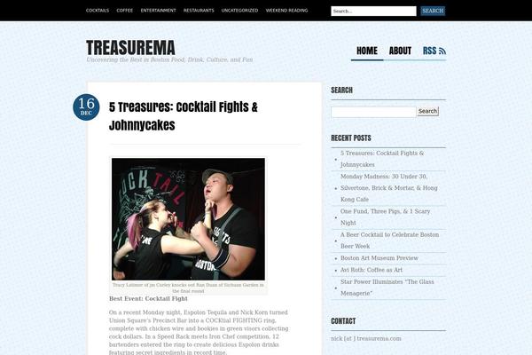 Bueno theme site design template sample