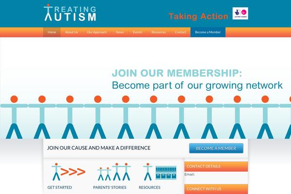 treatingautism.org.uk site used The-cause