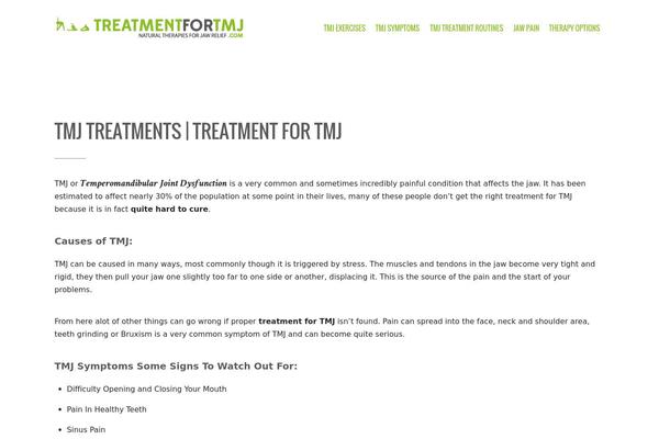 Thesis 1.8.3 theme site design template sample
