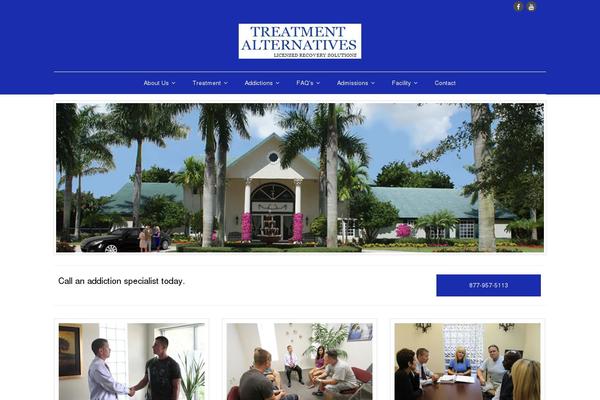 treatment theme websites examples