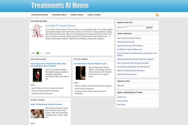 Gadget theme site design template sample