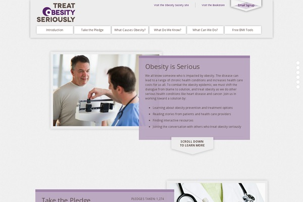 Tos theme site design template sample