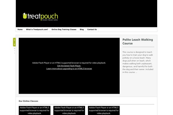 treatpouch.com site used Azione