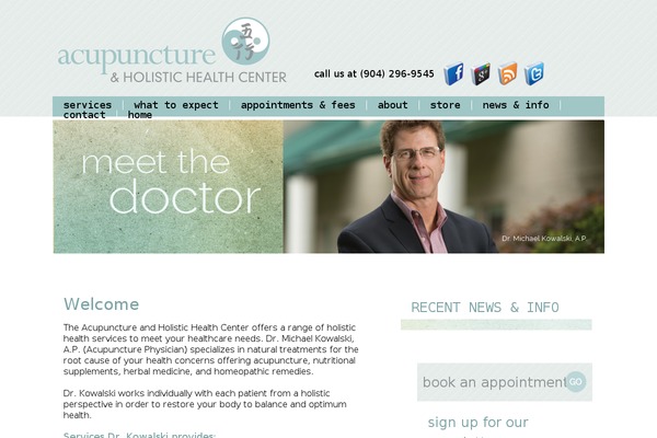 treatrootcause.com site used Acupuncture