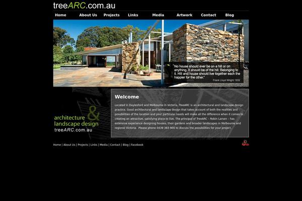 Tree theme site design template sample