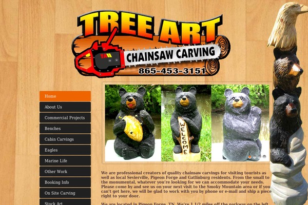 treeartcarving.com site used Perfectpixel