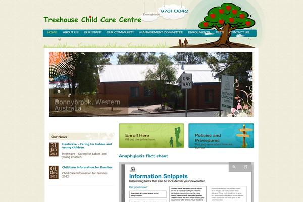 Child_care_creative theme site design template sample