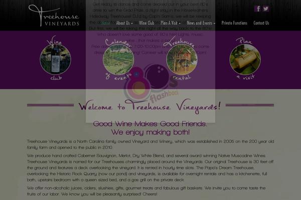 treehousevineyards.com site used Treehouse-theme