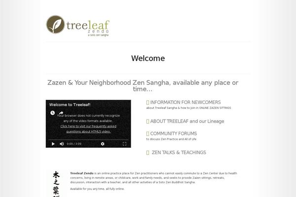 Frost theme site design template sample