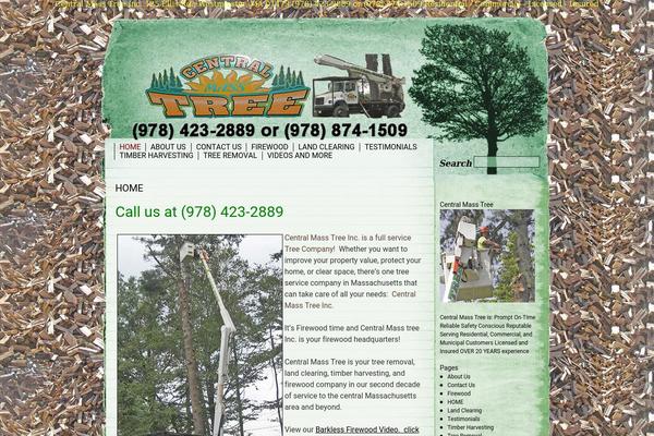 Rustic theme site design template sample