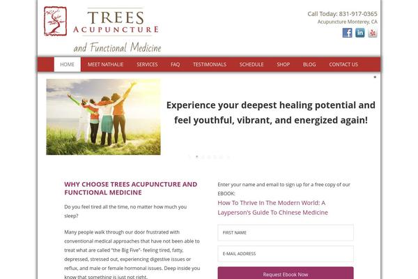 treesacupuncture.com site used Nathalie