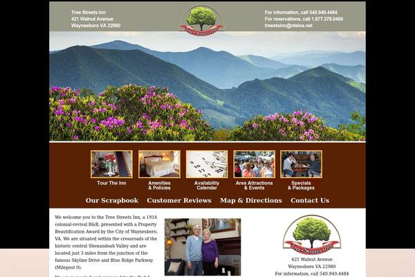 Site using WordPress Content Slide plugin
