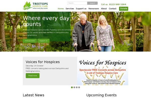 TreeTops WordPress theme, websites list used TreeTops theme TreeTops theme websites examples