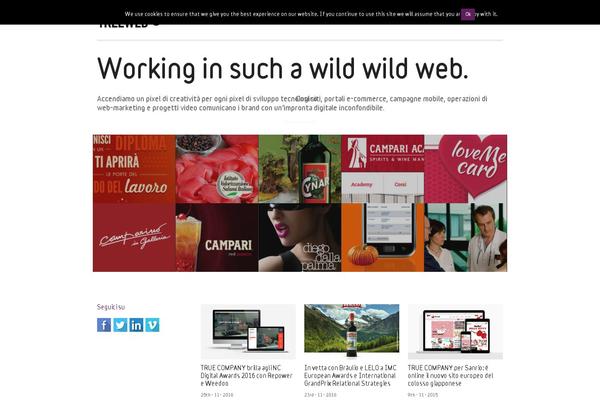 Aware theme site design template sample
