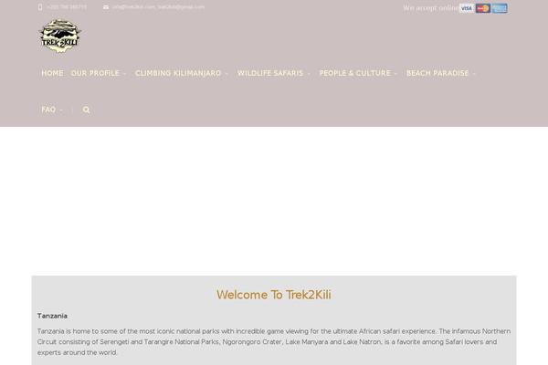 Fortuna theme site design template sample