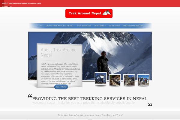 SimplePress theme site design template sample