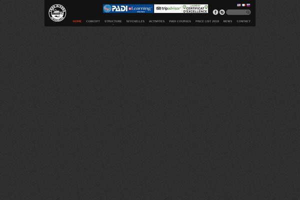 Fullscene theme site design template sample