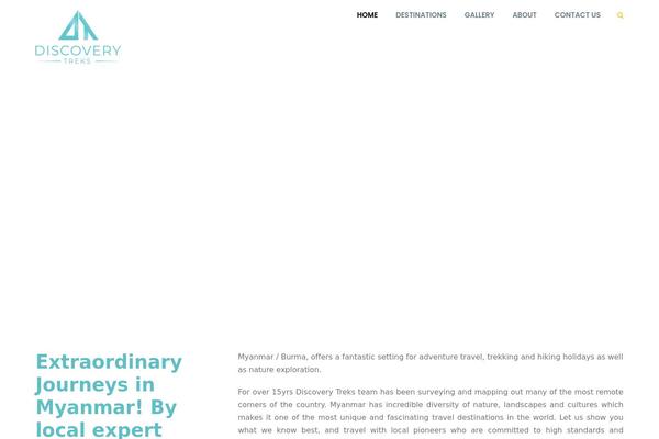 trekking-myanmar.com site used TravelTour