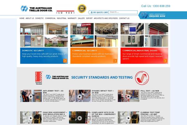 Trellis theme site design template sample