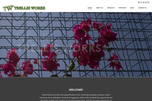 Jupiter theme site design template sample